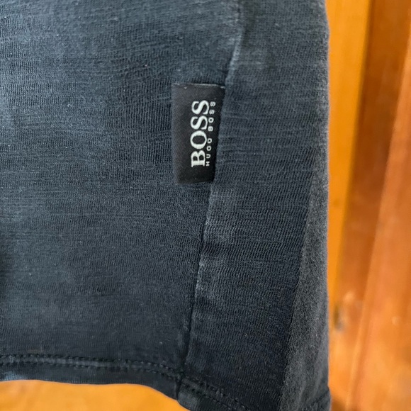 COPY - Hugo Boss Men’s Black Regular Fit Short Sleeve Polo Shirt Size Medium - Picture 8 of 8